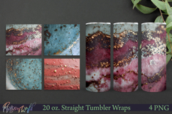 Patina Glaze Ceramic Texture Tumbler Wrap Designs Product Image 1