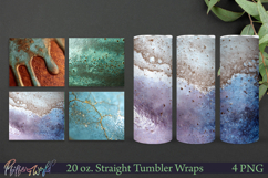 Handcrafted Ceramic Surface Tumbler Wraps Product Image 1