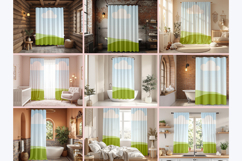 Editable curtain mockup bundle Product Image 2