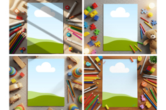 Coloring Page Mockup Bundle for Canva and Photoshop Product Image 2