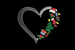 Love Cristmas machine embroidery design Product Image 1