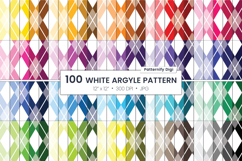 Argyle Colors Background | Rhombus Seamless Pattern Product Image 1