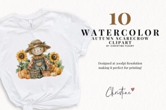 Autumn Scarecrow Clipart Bundle Product Image 2