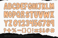 Back To School Preppy PNG Alphabet Bundle - 5 Alpha Styles Product Image 5