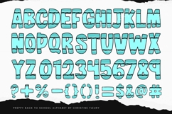 Back To School Preppy PNG Alphabet Bundle - 5 Alpha Styles Product Image 7