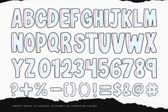 Back To School Preppy PNG Alphabet Bundle - 5 Alpha Styles Product Image 8