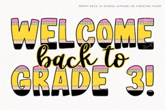Back To School Pencil PNG Alphabet | Sublimation Font Product Image 3