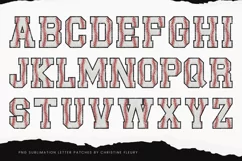 Baseball Chenille Letter Patches PNG | Baseball PNG Product Image 4