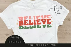 Believe SVG, Believe in Santa