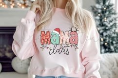 Pink Christmas Sweatshirt Mockup Product Image 2