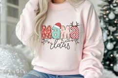 Pink Christmas Sweatshirt Mockup Product Image 2