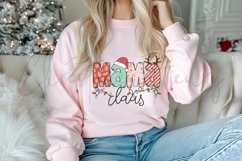 Pink Christmas Sweatshirt Mockup Product Image 2