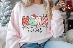 Pink Christmas Sweatshirt Mockup Product Image 2
