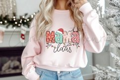 Pink Christmas Sweatshirt Mockup Product Image 2