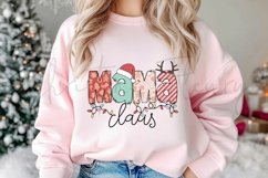 Pink Christmas Sweatshirt Mockup Product Image 2