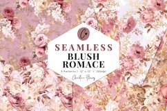Blush Romance Digital Paper Mini Pack Product Image 1