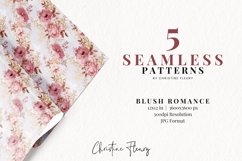 Blush Romance Digital Paper Mini Pack Product Image 2