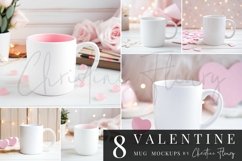 Valentine&#039;s Mug Mockup Bundle, White Coffee Mug Mockup Product Image 1