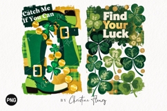 Brushstroke St Patricks Day PNG Bundle Product Image 12