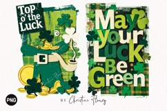 Brushstroke St Patricks Day PNG Bundle Product Image 13