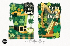 Brushstroke St Patricks Day PNG Bundle Product Image 5