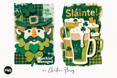 Brushstroke St Patricks Day PNG Bundle Product Image 7