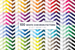 100 Color Chevron Background | Chevron Seamless Pattern Product Image 1