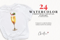 Christmas Cocktail Clipart Bundle Product Image 2