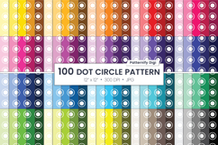 Polka Dots Basic Digital Paper | Doted Seamless Pattern Product Image 1