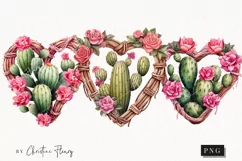 Western Valentine Heart PNG | Valentine's Day Clipart Product Image 1