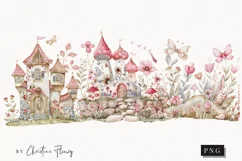 Fairy Garden Houses | Fantasy PNG Product Image 1