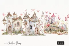 Fairy Garden Houses | Fantasy PNG Product Image 1