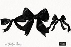 Black Coquette Bows | Goth PNG Product Image 1