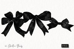 Black Coquette Bows | Goth PNG Product Image 1
