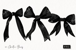Black Coquette Bows | Goth PNG Product Image 1