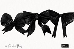 Black Coquette Bows | Goth PNG Product Image 1