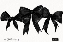 Black Coquette Bows | Goth PNG Product Image 1