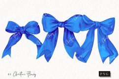 Blue Coquette Bows | Summer PNG Product Image 1
