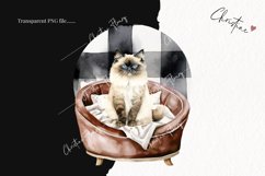 Watercolor Himalayan | Fall Cat PNG Product Image 2