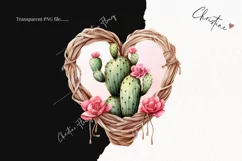 Western Valentine Heart PNG | Valentine's Day Clipart Product Image 2