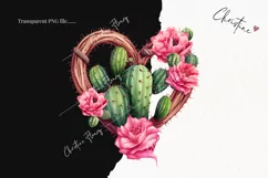 Western Valentine Heart PNG | Valentine's Day Clipart Product Image 2