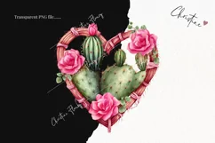 Western Valentine Heart PNG | Valentine's Day Clipart Product Image 2
