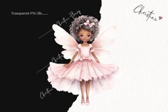 Watercolor African American Fairies Clipart | Fairy Clipart Product Image 2