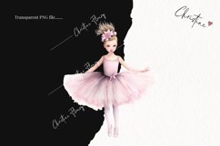 Watercolor Ballerinas Clipart | Ballet Clipart Product Image 2