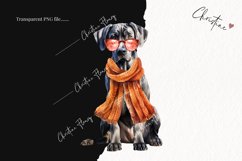 Watercolor Great Dane | Fall Dog PNG Product Image 2