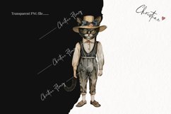 Whimsical Vintage Cats | Vintage PNG Product Image 2