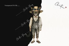Whimsical Vintage Cats | Vintage PNG Product Image 2