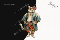 Whimsical Vintage Cats | Vintage PNG Product Image 2