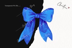 Blue Coquette Bows | Summer PNG Product Image 2