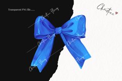 Blue Coquette Bows | Summer PNG Product Image 2